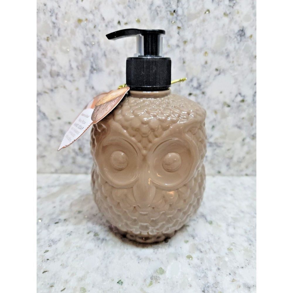 Maison De‎ Base Ecru Owl Soap Fall Maple Pecan Scent  16.9 fl oz NEW